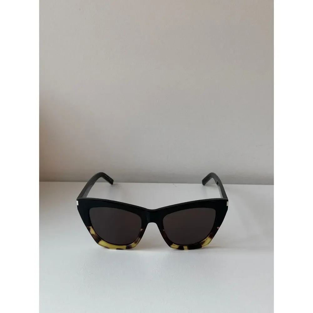 NEW Saint Laurent SL214 Kate Sunglasses in Black Havana - Picture 4 of 6
